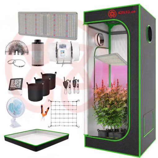 420LED<sup>®</sup> TIPI Growset 80x80x180cm, 250 Watt CANDY