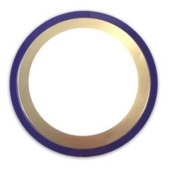 LED Deckenleuchte OSKAR, 35cm, 15W, neutral, Rahmen Blau