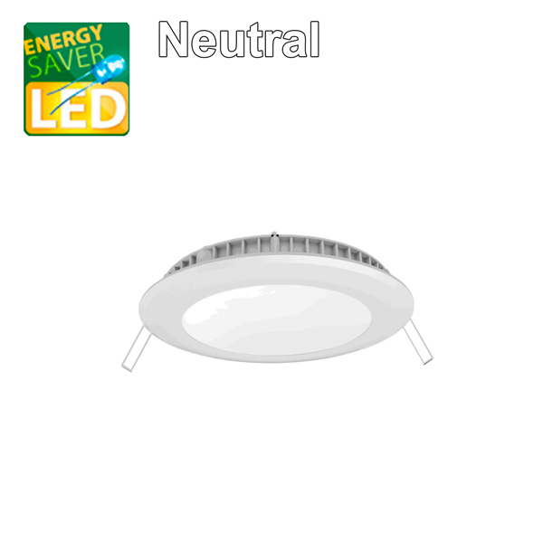tlb1739_1 Bürobeleuchtung LAF LED 6W EINBAU Downlight Round 4500K
