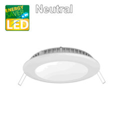 Bürolampe OLAF LED 18W EINBAU Downlight Round 4500K