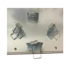 LED Bürobeleuchtung LEO Einbaufeder für LAURA für gesägte Öffnung / Gipskartondecken