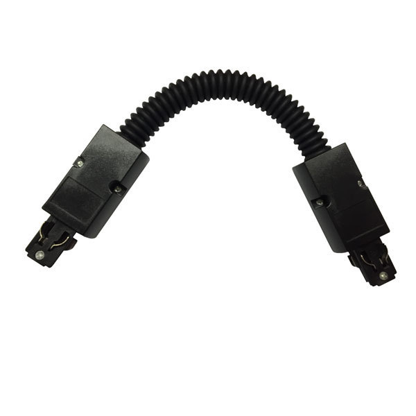 LED Bürolampe 3 Phasen Flex-Verbinder 230V, schwarz