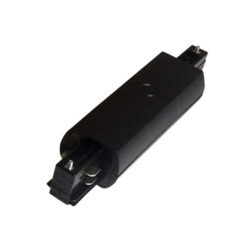 Bürolampe 3 Phasen Längsverbinder mit Mitteleinspeisung 230V, schwarz