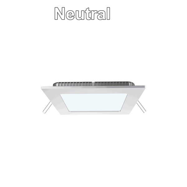 tlb1800 LED Büroleuchten ALEX LED 6W EINBAU Downlight Square 3000K