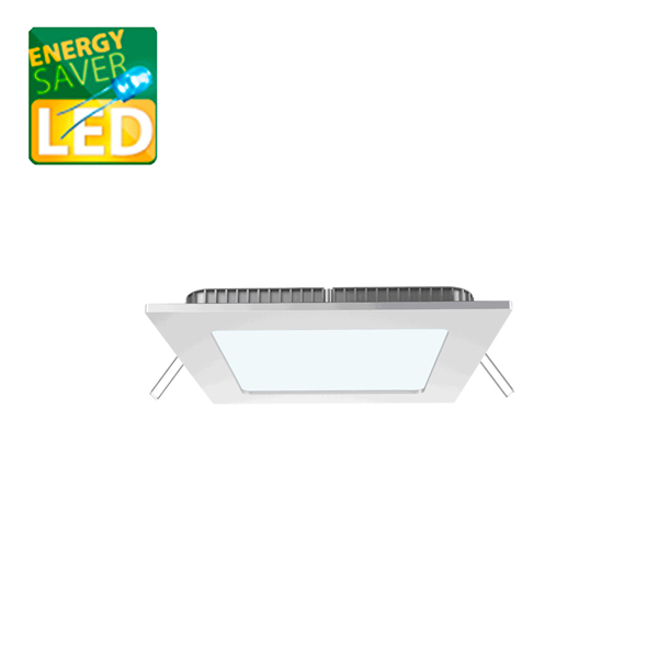 tlb1800_1 LED Büroleuchte ALEX LED 6W EINBAU Downlight Square 3000K